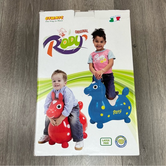 Rody Rider Bouncing Riding Toy Blue - Picture 6 of 16